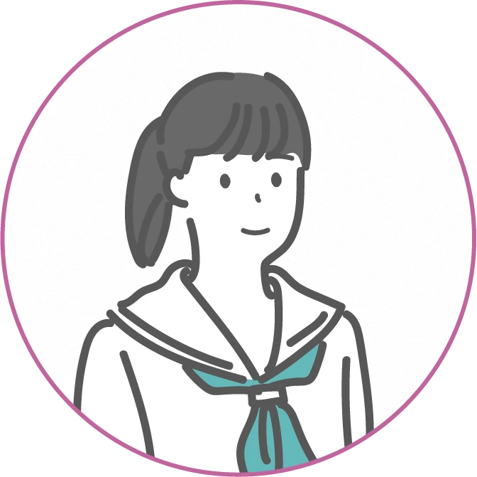 高校2年生のイメージイラスト