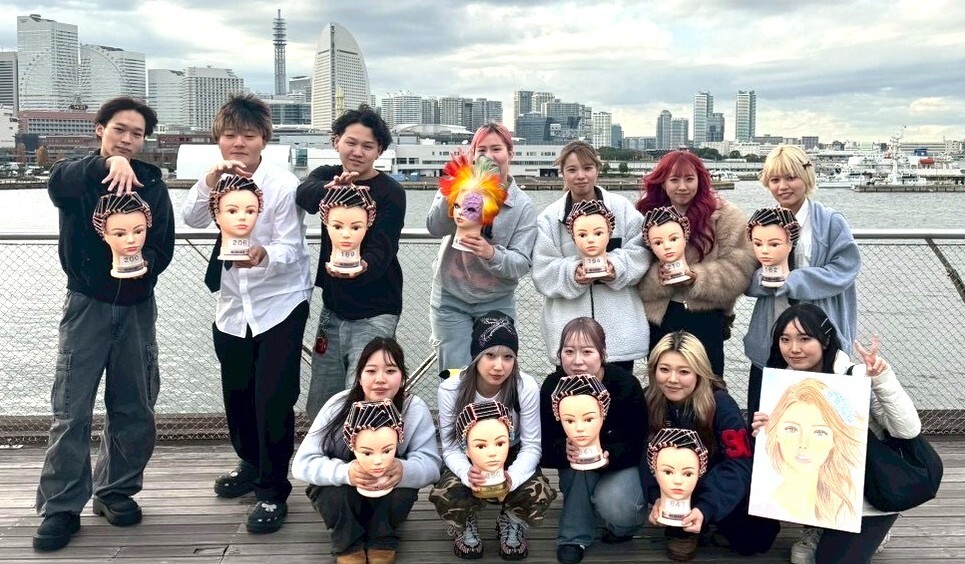 JUHA JAPON FESTIVAL 2025 山野美容芸術短期大学 ワインディング　美容学校　美容学生　山野